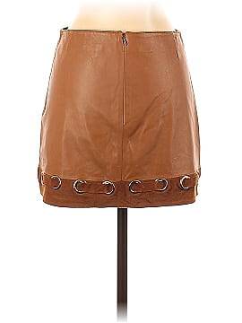 Derek Lam 10 Crosby Leather Skirt (view 2)