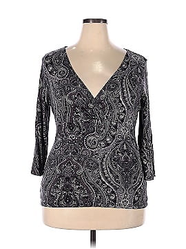 Ann Taylor Factory Long Sleeve Top (view 1)