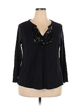 Lane Bryant Outlet Long Sleeve Top (view 1)