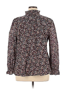 Ann Taylor LOFT Long Sleeve Button-Down Shirt (view 2)