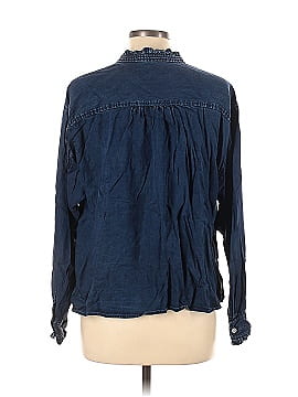 Ann Taylor LOFT Long Sleeve Button-Down Shirt (view 2)