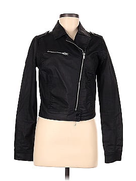 Silent Disco Faux Leather Jacket (view 1)