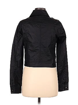 Silent Disco Faux Leather Jacket (view 2)