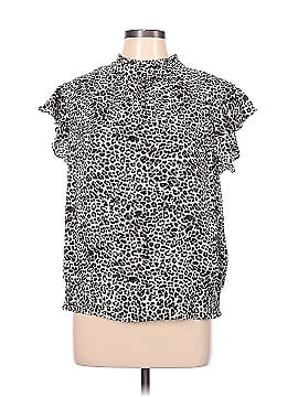 Soho JEANS NEW YORK & COMPANY Short Sleeve Blouse (view 1)