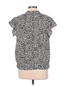Soho JEANS NEW YORK & COMPANY Short Sleeve Blouse (view 2)