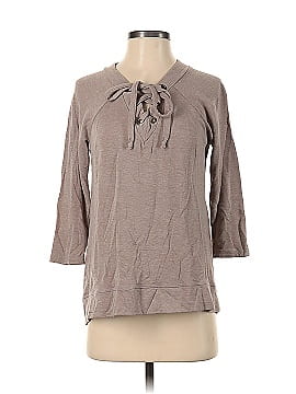 B Collection by Bobeau 3/4 Sleeve Top (view 1)