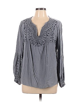 Solitaire Long Sleeve Blouse (view 1)
