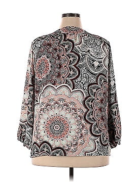 Soho JEANS NEW YORK & COMPANY Long Sleeve Blouse (view 2)