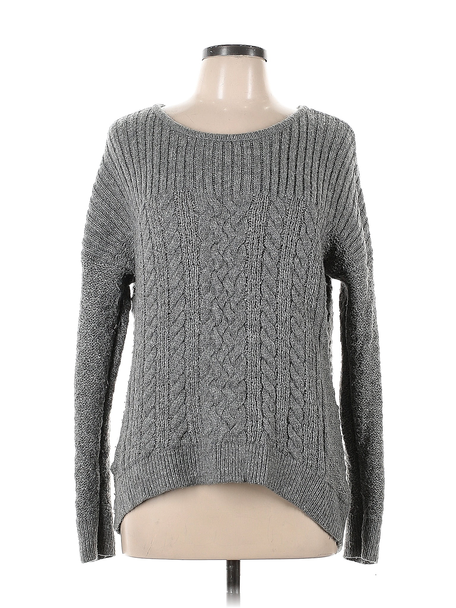 Sonoma Goods for Life Gray Pullover Sweater Size L - 58% off | thredUP