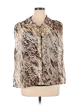 Dana Buchman Short Sleeve Blouse (view 1)