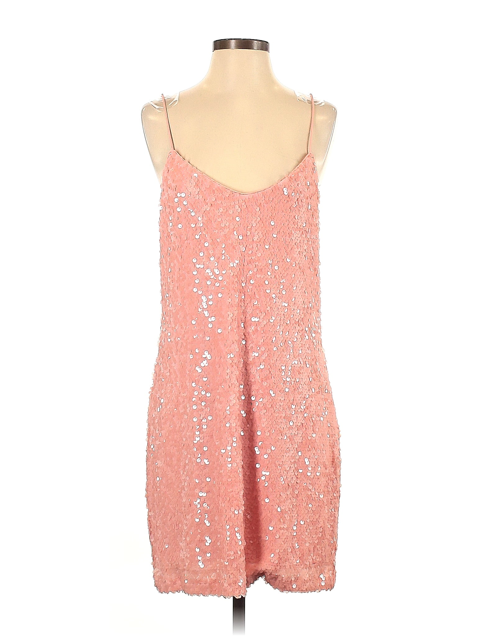 Wayf 100 Polyester Pink Cocktail Dress Size M Thredup