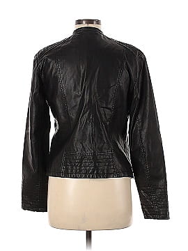 a.n.a. A New Approach Faux Leather Jacket (view 2)