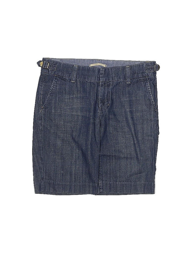 Gap 100% Cotton Blue Khaki Shorts Size 6 - photo 1
