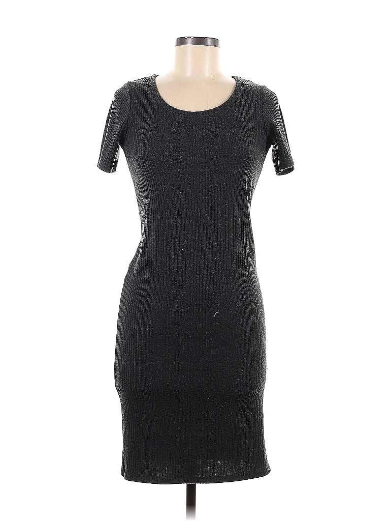 Pre-owned One Clothing Casual Dress In Gray