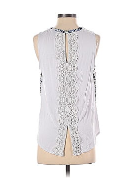 Pale Sky Sleeveless Blouse (view 2)