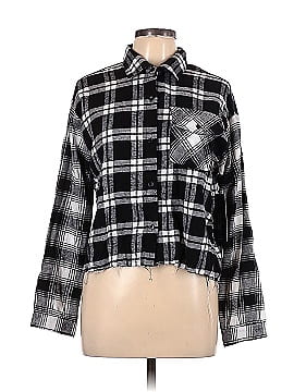 Love for Humanity Long Sleeve Button-Down Shirt (view 1)