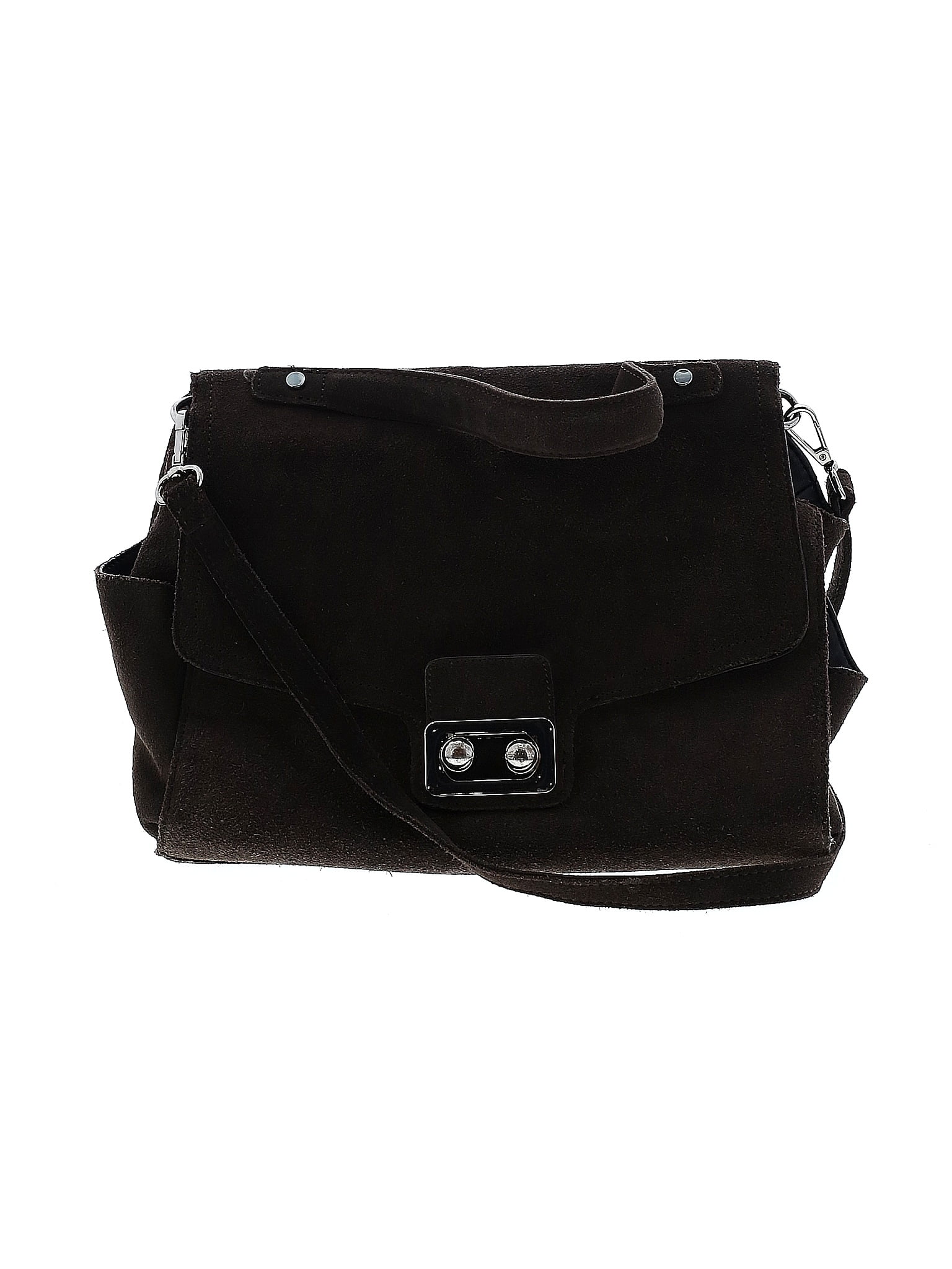 Zara Basic Black Leather Hobo One Size - 68% off | thredUP