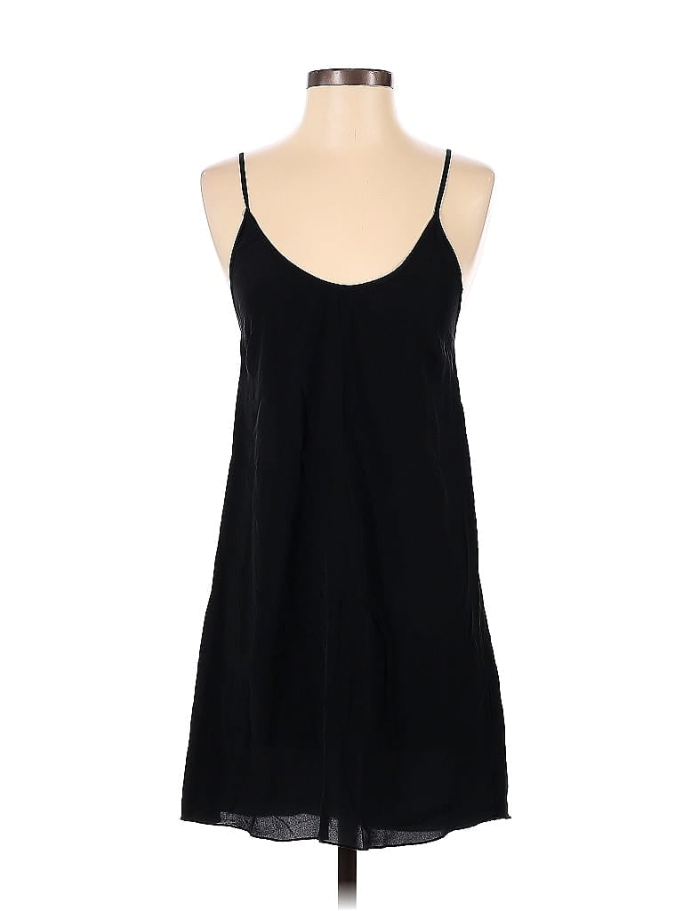Wilfred Solid Black Casual Dress Size XS - photo 1