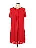 TU 100% Polyester Solid Red Casual Dress Size 12 - photo 1