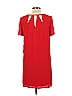 TU 100% Polyester Solid Red Casual Dress Size 12 - photo 2