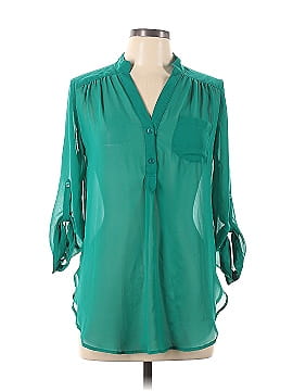 Iz Byer Long Sleeve Blouse (view 1)