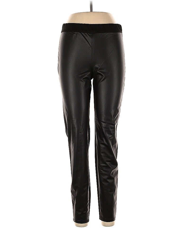 Arden B. Black Faux Leather Pants Size L - 62% off | thredUP