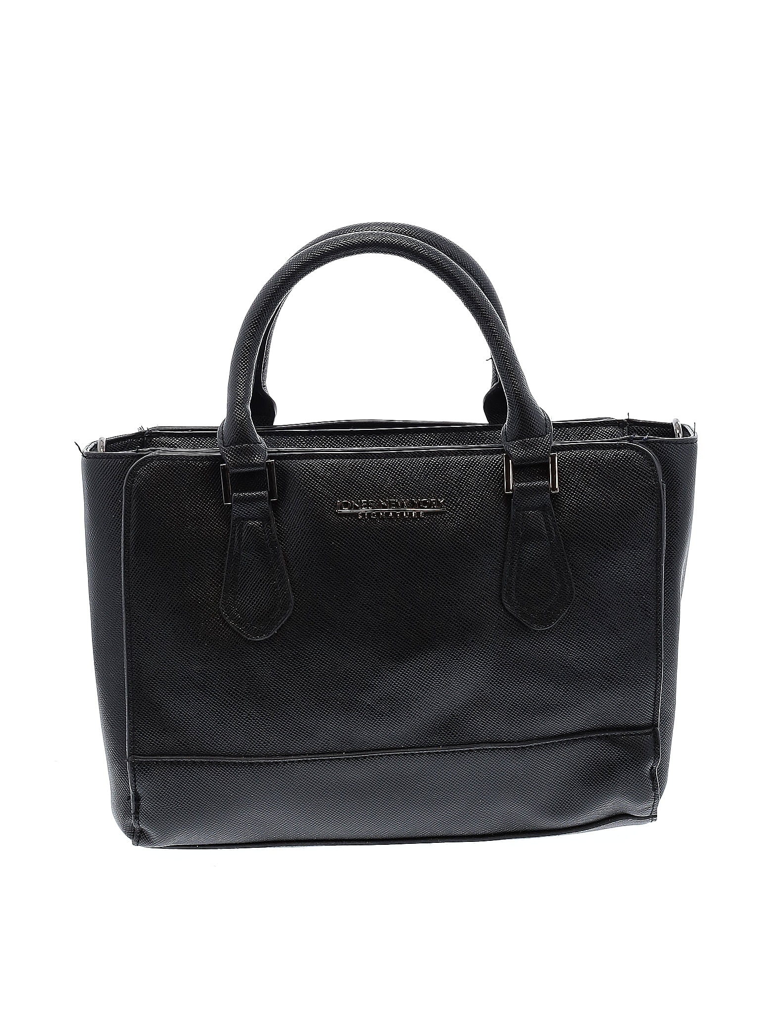 Jones New York Solid Black Satchel One Size - 63% off | thredUP