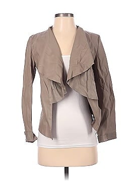 Zara Basic Faux Leather Jacket (view 1)