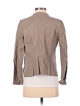 Zara Basic Faux Leather Jacket (view 2)