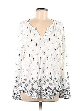 SIMPLE By Suzanne Betro Long Sleeve Top (view 1)