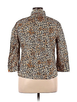 Jones New York 3/4 Sleeve Button-Down Shirt (view 2)