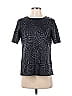 Rachel Roy 100% Polyester Black Short Sleeve Blouse Size S - photo 1