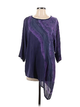 Whispers by Carole Dolighan Short Sleeve Blouse (view 1)