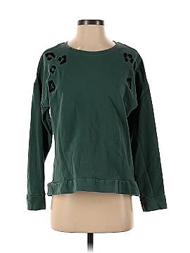 Assorted Brands Emerald Leopard Sweatshirt (view 1)