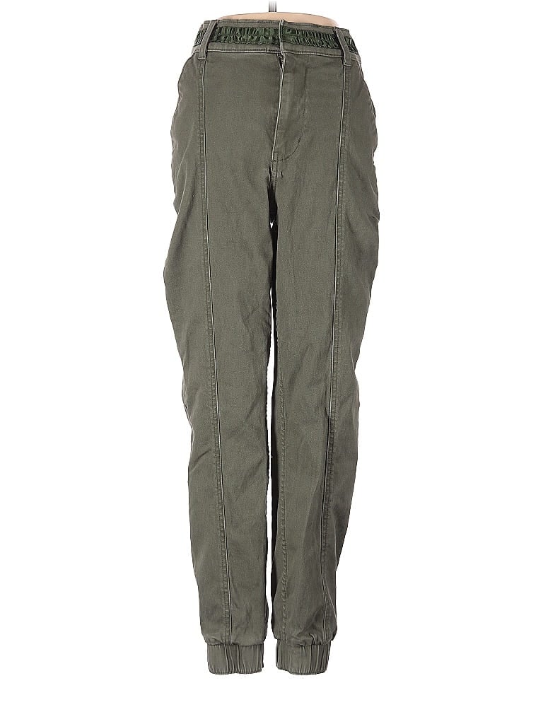 Pre-owned Hollister Casual Pants In Green