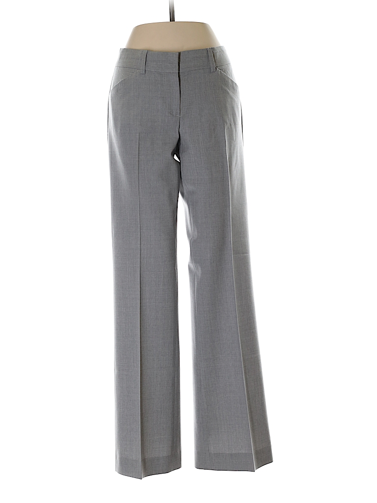 Theory Solid Gray Wool Pants Size 2 - 83% off | thredUP