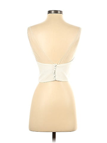 Kaviar Guache Sleeveless Silk Top (view 2)