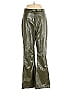 Shein 100% Polyester Green Faux Leather Pants Size S - photo 1