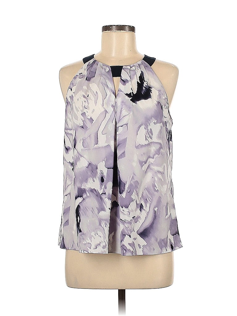 Ellen Tracy 100% Polyester Purple Sleeveless Blouse Size M - photo 1
