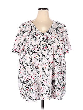 Lane Bryant Outlet Short Sleeve Blouse (view 1)