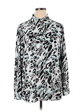 Christian Siriano For Lane Bryant Long Sleeve Button-Down Shirt (view 1)