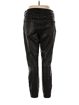 WARP + WEFT Faux Leather Pants (view 2)