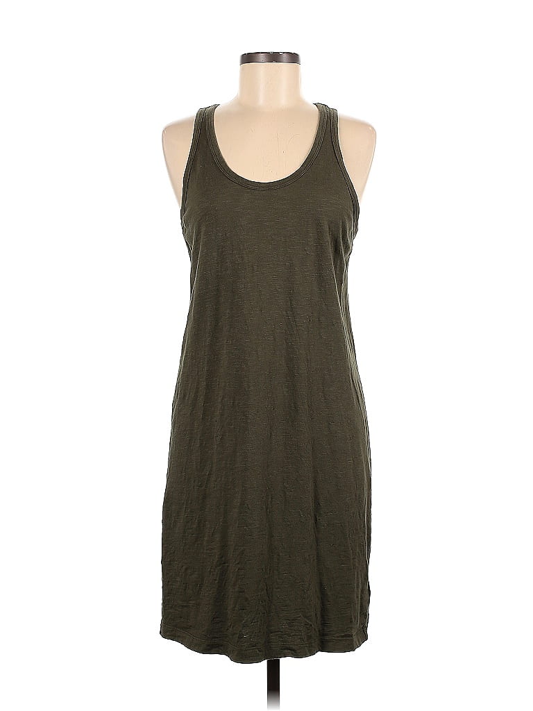 Gap Marled Solid Green Casual Dress Size M - photo 1