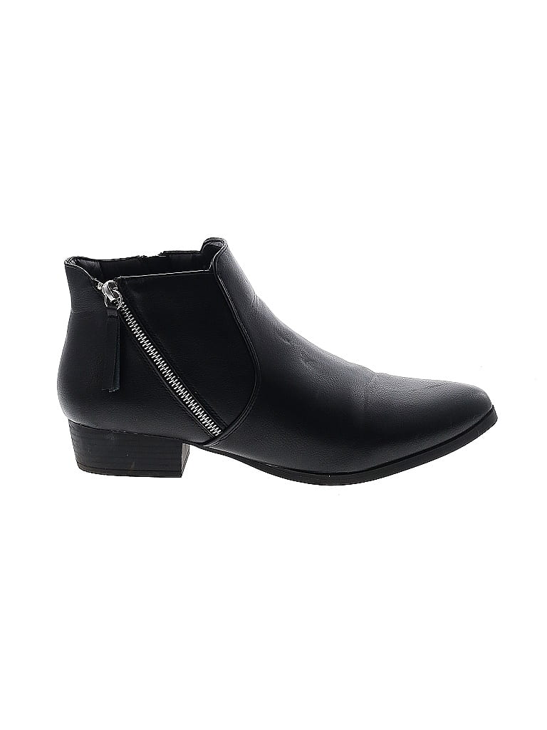 croft and barrow black boots