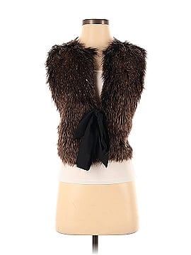 Ann Taylor Factory Faux Fur Vest (view 1)