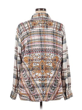 Tolani Long Sleeve Button-Down Shirt (view 2)