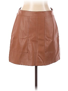H&M Faux Leather Skirt (view 1)