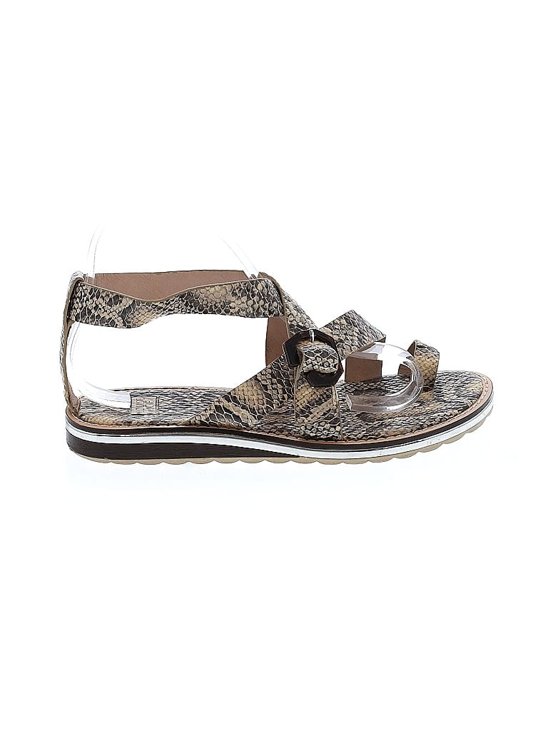 Louise Et Cie Snake Print Multi Color Silver Sandals Size 9 1/2 - 70% ...