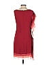 Vince Camuto 100% Polyester Color Block Ombre Burgundy Casual Dress Size 4 - photo 2