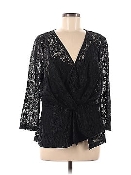 Soho JEANS NEW YORK & COMPANY Long Sleeve Blouse (view 1)
